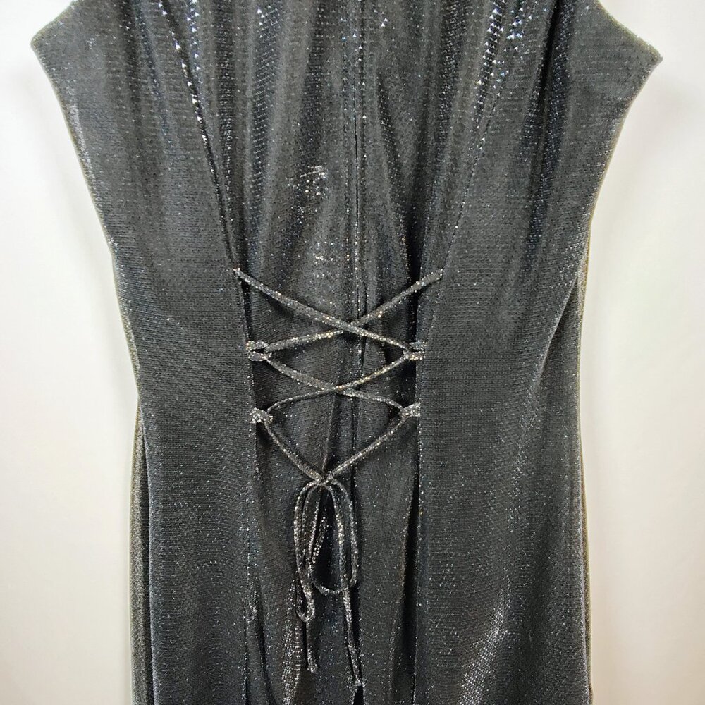 Be Smart Mini Dress Women's Size 5/6 Shimmering Sleeveless‎ Cocktail Dress - Picture 5 of 14